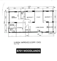 Blk 701 Woodlands Drive 40 (Woodlands), HDB 5 Rooms #573982451